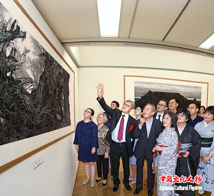 既要笔墨 又要现代—姜宝林艺术展在日本福冈亚洲美术馆隆重举行