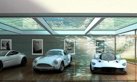 只要你有钱，连车库都能定制，阿斯顿马丁打造超酷炫豪宅