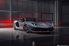 汽车美图大赏：Aventador SVJ 63敞篷版官图