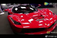 法拉利旗舰超跑拉法，劲爆超级跑车。