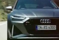 全新奥迪RS6 公路动态走一个 声浪不错