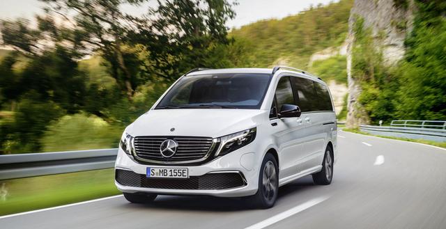 豪华品牌首款纯电MPV—奔驰EQV官图发布,续航405km