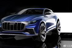 奥迪概念车发布，超帅！