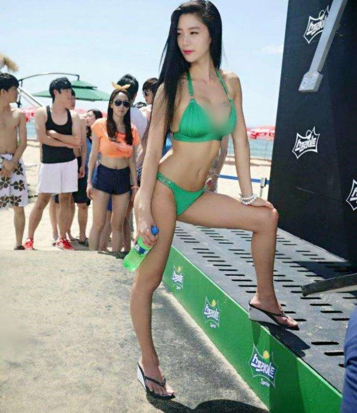 韩国第一人间尤物，身材“野蛮式”发育，“旺夫”腿更是人间难寻