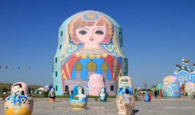 中国这座边境城市，很多的俄罗斯美女