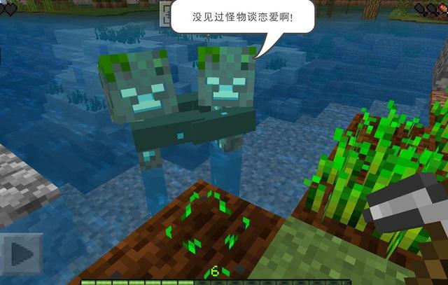 不是巧合也绝非ps 事实证明 Minecraft里也有爱情