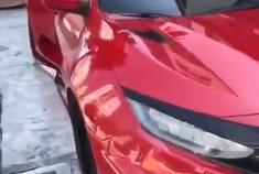 汽车视频：宽体的思域 有点小帅