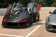 汽车视频：碳纤维迈凯伦SENNA～～～