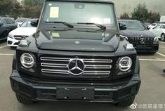 每天一组汽车美图：奔驰G500 黑色 即将到店