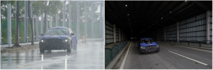华人运通车路协同技术亮相临港智能网联汽车测试区