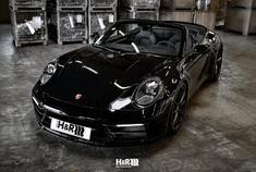 汽车美图抢先看：保时捷911 992 敞篷版