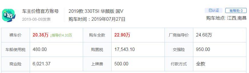 网友："最美大众车"北京地区优惠已达4万 入手划算吗