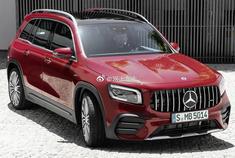 奔驰GLB性能版官图！下月亮相/尺寸超宝马X1