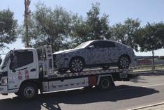 换代奔驰GLE Coupe伪装车国内照片