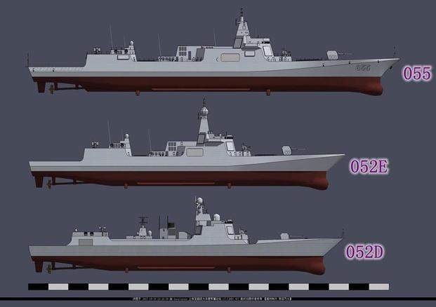 052e型驱逐舰是针对052d型驱逐舰进行的升级后得到的改进型神盾舰.