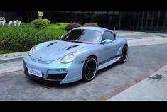 MMX FORGED MF41D装保时捷Cayman动态视频，经典，漂亮！