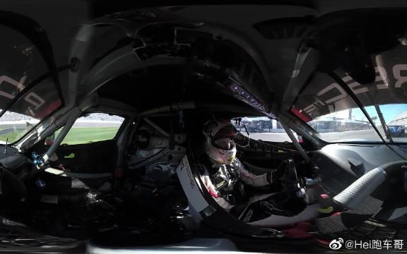 保时捷 911 RSR 360 度车载无死角感受 Daytona 赛道