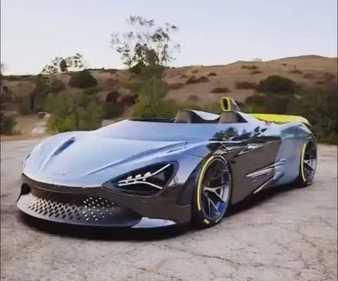 汽车视频：迈凯伦P26，Speedster渲染