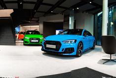 今年奥迪高性能车在外观配色上真的可选择性太多了