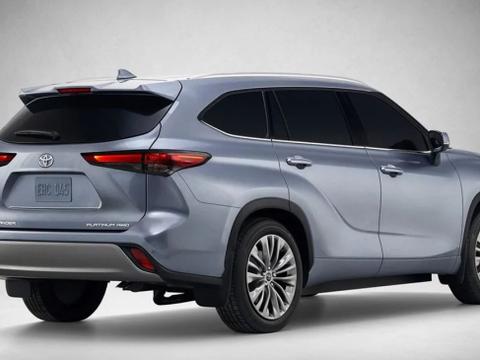 20款汉兰达亮相，配3.5L引擎，就这颜值加价也肯买