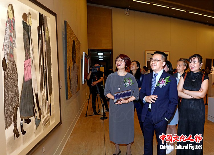 第八届北京国际美术双年展在中国美术馆隆重开幕【组图】