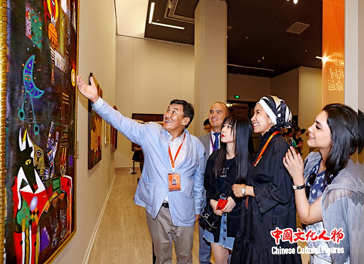第八届北京国际美术双年展在中国美术馆隆重开幕【组图】