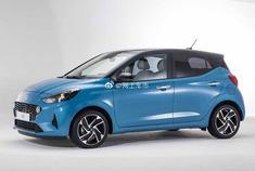 现代这款小车，搭1.0L三缸引擎，光看前脸，索纳塔自己都分不清