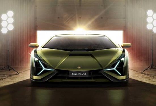 搭载混动系统 兰博基尼Sián官图发布