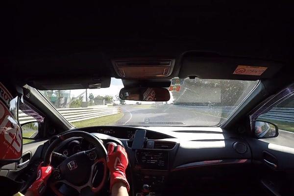 本田思域Type R FK2纽北自驾刷圈 手动挡就是过瘾