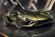 看着图都觉得令人热血沸腾，兰博基尼首混动超跑Sian官图发布