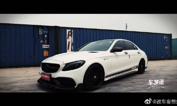 奔驰C级个性改装，改装完后既经典又霸气！