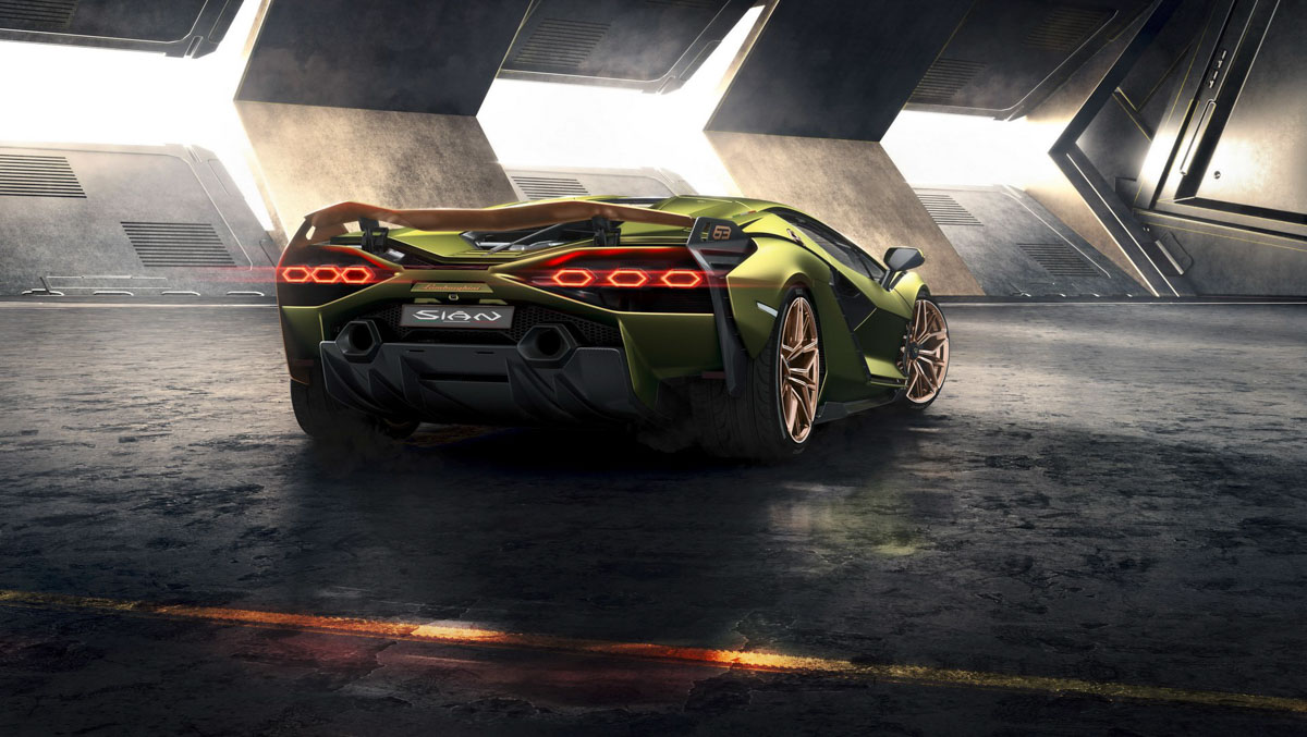 Lamborghini Sian 正式发表，808 Hp，2.8秒破百！