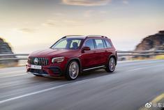 奔驰GLB35 AMG官图曝光，这月在德国法兰克福车展首发亮相