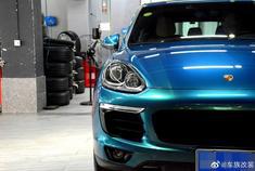 汽车美图：保时捷卡宴改色，清凉