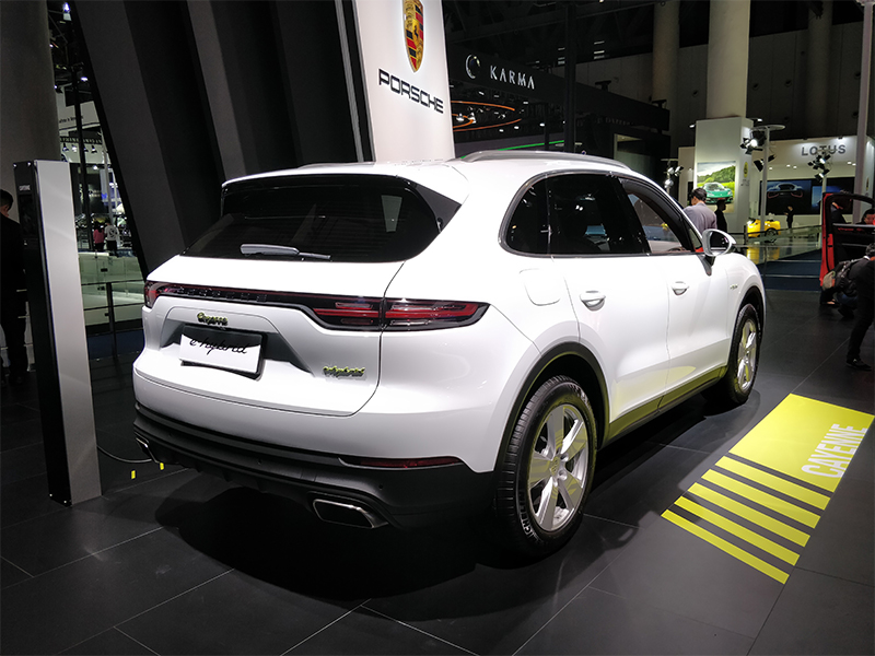 2019成都车展|保时捷全新Cayenne E-Hybrid实拍