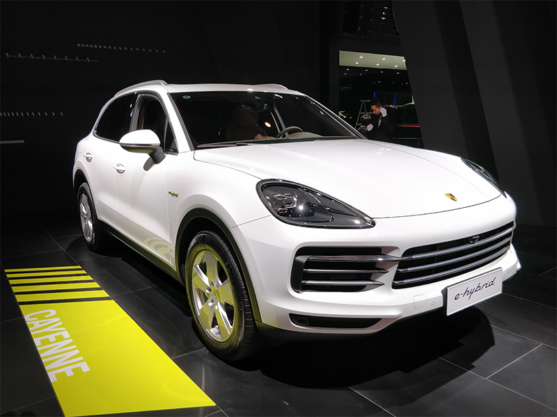 2019成都车展|保时捷全新Cayenne E-Hybrid实拍