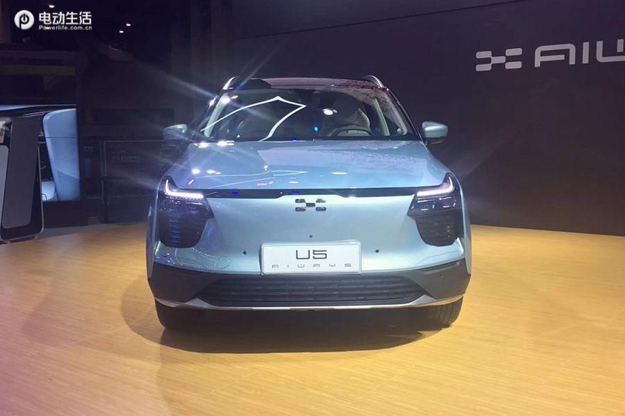 成都车展:爱驰U5预售19.79万起 续航503km