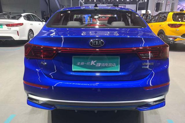 纯电续航80KM 起亚K3 PHEV成都车展实拍