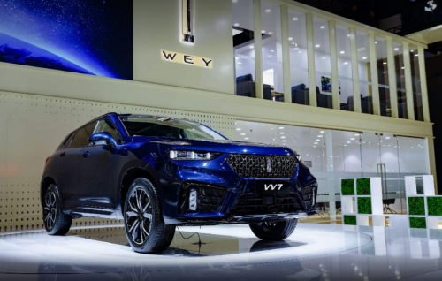 WEY VV7家族登陆成都车展,热度不亚于纽约时装周!