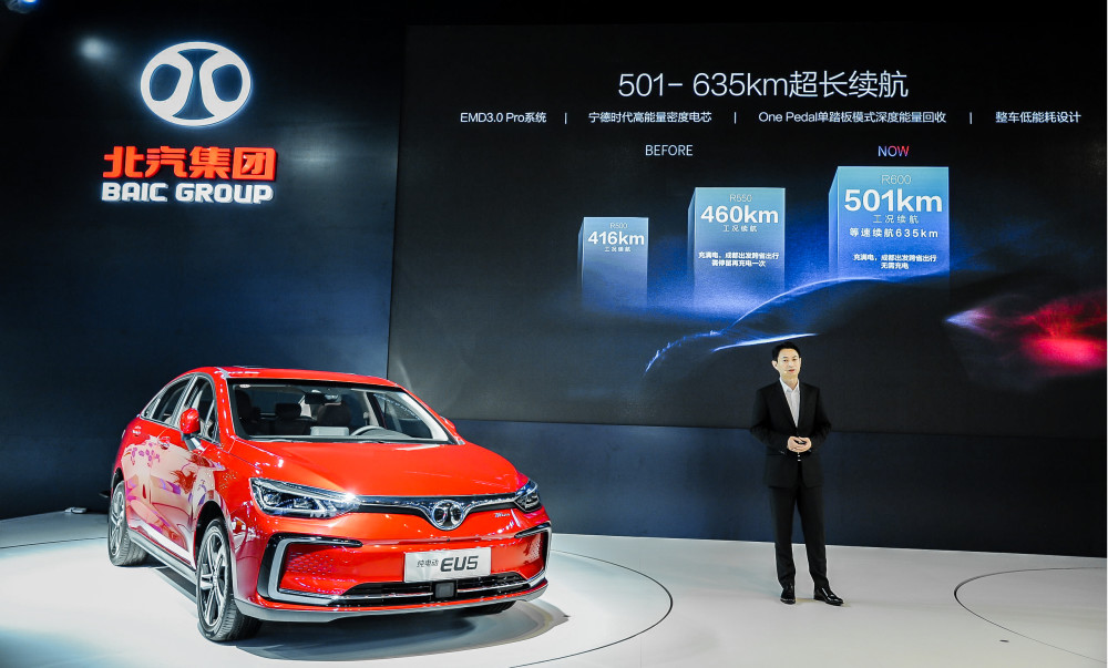 2019成都车展丨北汽新能源EU5 R600上市