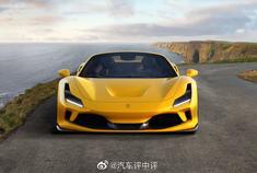 日前，法拉利官方发布了F8 Spider车型的官图