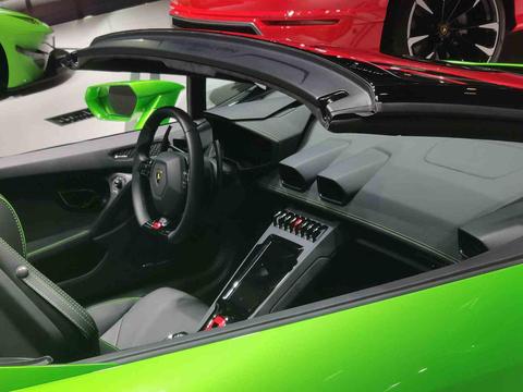 2019年成都车展：兰博基尼Huracán EVO Spyder实车