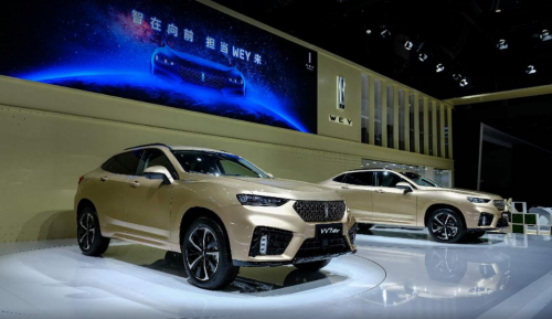 WEY VV7家族登陆成都车展,热度不亚于纽约时装周!