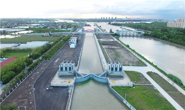 船闸全景 上海城投公路投资（集团）有限公司 供图