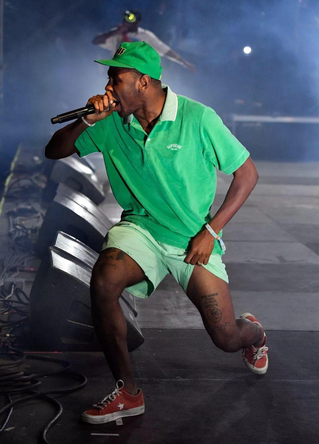 tylercreator,tylerthecreator 带货supreme和匡威联名tylerthecreator比侃爷会穿