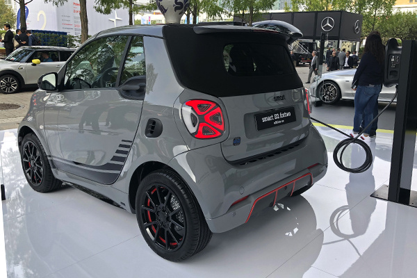 2019法兰克福车展::纯电版Smart终于来了