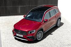 在法兰克福车展上，梅赛德斯-AMG GLB 35正式发布