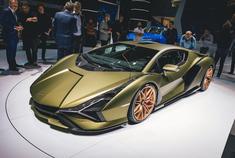 兰博基尼lamborghini Si?n，又一头变种的大蛮牛！