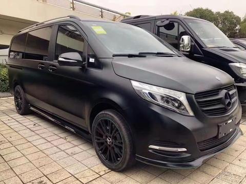 埃尔法太贵不妨看看它，磨砂黑车身，配巴博斯轮毂，不足70万！