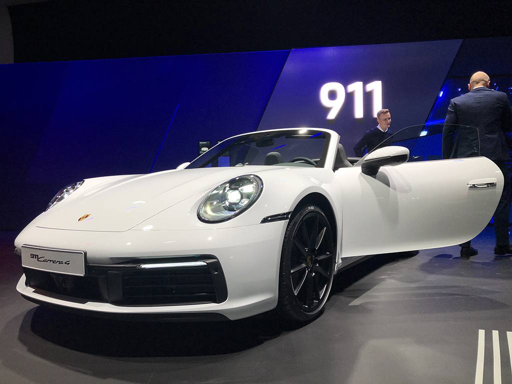 2019法兰克福车展:保时捷911 Carrera 4发布